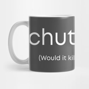 Chutzpod Logo Mug